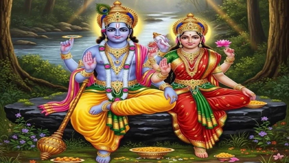 रमा एकादशी 2025: इतिहास, महत्व और उत्सव का विस्तृत मार्गदर्शन 1 Rama Ekadashi 2025 celebration with diya, flowers, and Hindu deity idol, depicting fasting rituals and spiritual significance for Hindi devotees on AajKyaHai.com