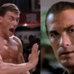 Van Dam inspiring life journey photo showing struggle to success transformation in motivational pose