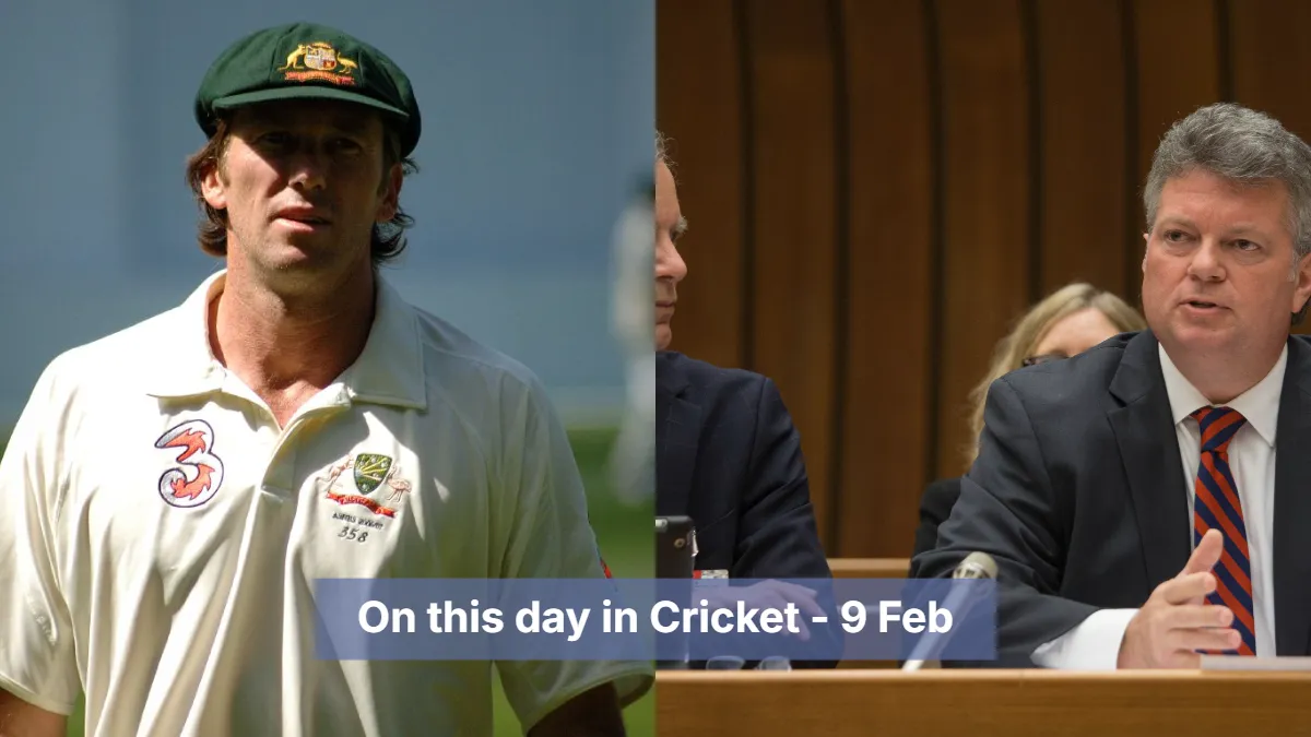 On this day in Cricket - 9 Feb | क्या हुआ था आज के दिन | Cricket History Today 1 feat img 1770577431